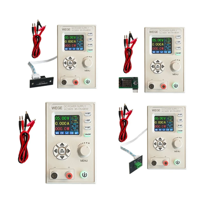 

NeW!WZ3605 Anti-Backflow Adjustable Digital Control DC Power Supply Buck-Boost Charging Module Constant Voltage 36V