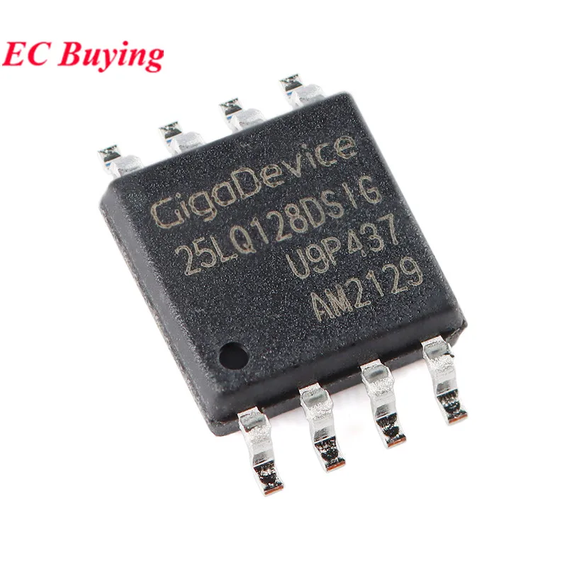 GD25LQ128DSIG 25LQ128DSIG SOP-8 GD25LQ128 GD25 GD25L 25LQ128DS SOP8 128M-bit 1.8V Flash IC Controller Chip New Original