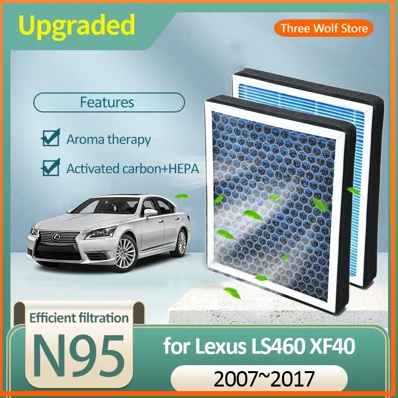 

Воздушный фильтр с активированным углем для Lexus LS460 XF40 LS600HL MK4 2007 2008 2009 2010 2011 2012 2013 2014 2015 2016 2017 аксессуары