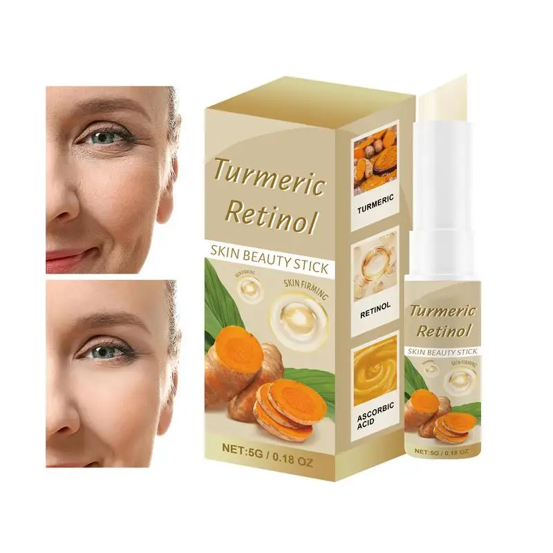 Turmeric Face Stick Remove Dark Spots cream Anti Wrinkle Face Serum Therapeutic Acne Shrink Pores Moisturizing Skin Care