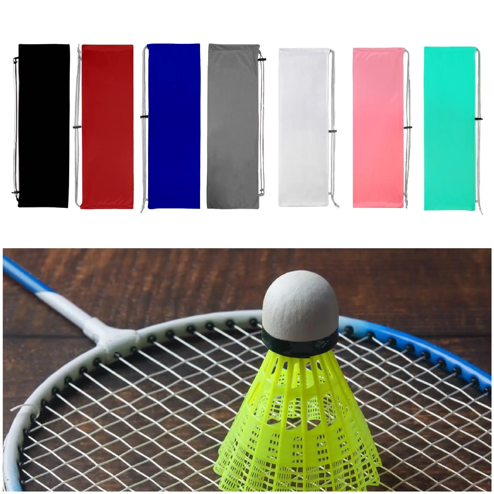 

Сумка для ракеток для бадминтона, мягкий чехол для занятий спортом на открытом воздухе, для начинающих, для женщин и мужчин