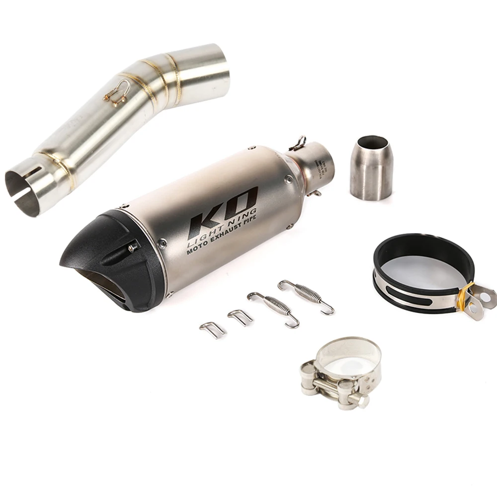 

Полная система выхлопной системы для мотоциклов: соединительная труба с глушителем DB Killer из нержавеющей стали для Honda CB500X 2013-2016, CB500F, CBR500R 2013-2015