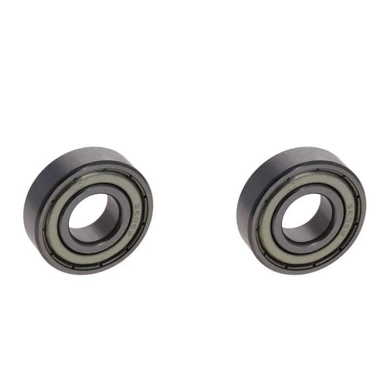 6203Z Miniature Deep Groove Ball Bearings Skateboard Bearings Dust Proof of Single Steel Cover 17mm x 40mm x12mm 2pcs