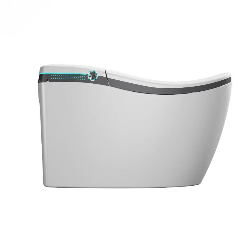 

Large intelligent smart toilet female washing function automatic flushing frameless water toilet floor remote control