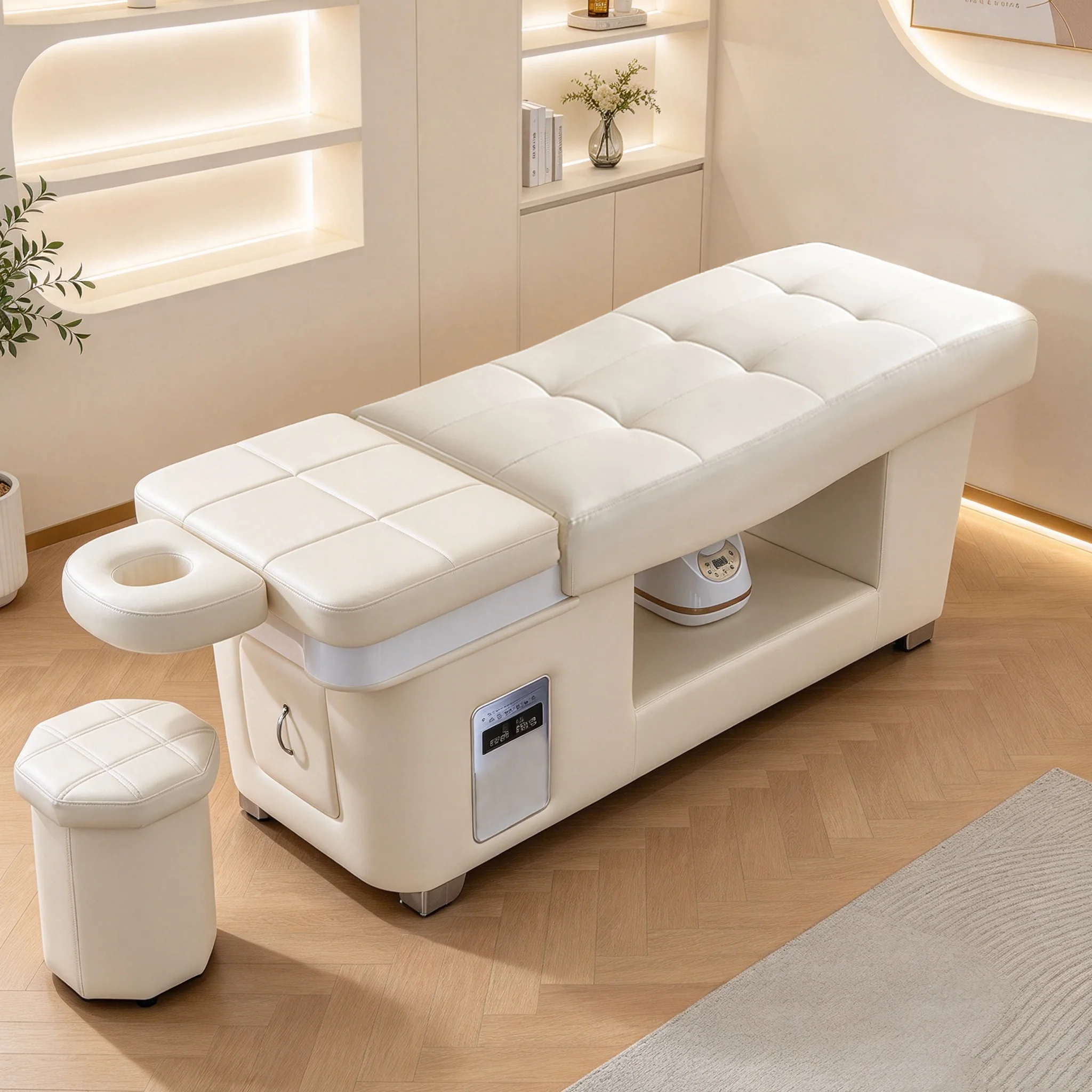Hair salon equipment Salon Washing Hair Massage Hydrotherapy Shampoo Bed Spa Head Water Therapy Circulation