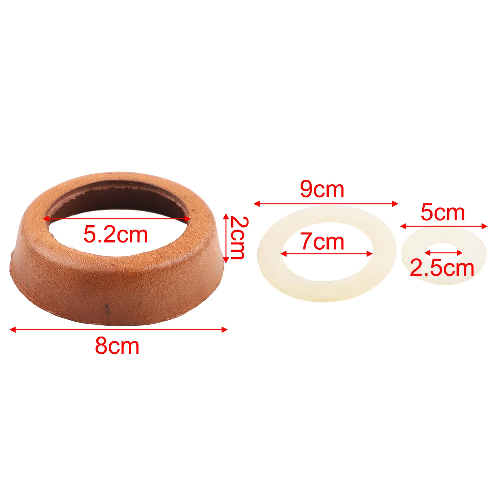 Efficient Type 75 For Handle Pump Leather Sleeve with Piston Collar and O Ring Set Designed for Seamless Installation
