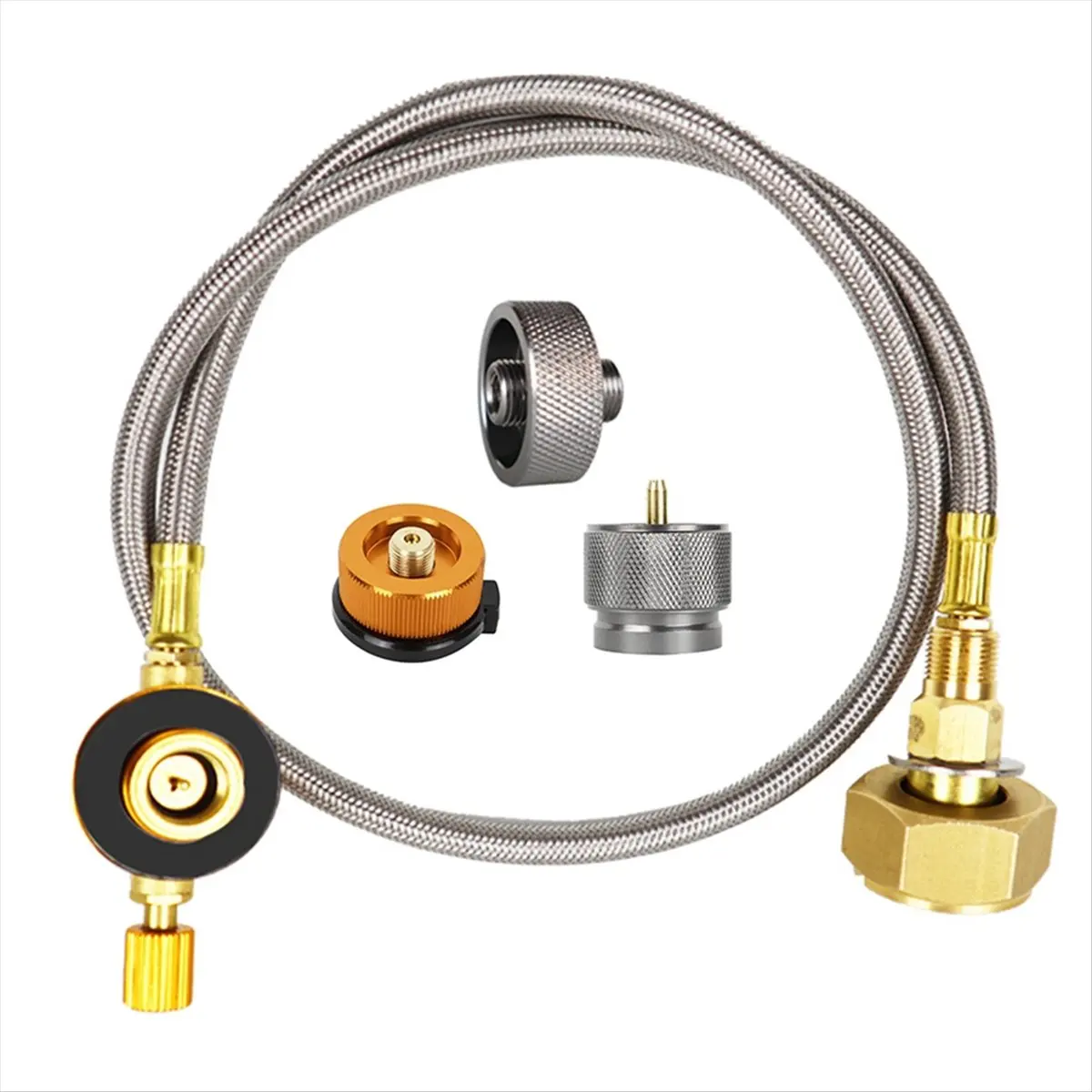 【New!】 Camping Gas Stove Gas Refill Adapter Outdoor Cylinder Filling Adapter Gas Tank Furnace Connector Accessories