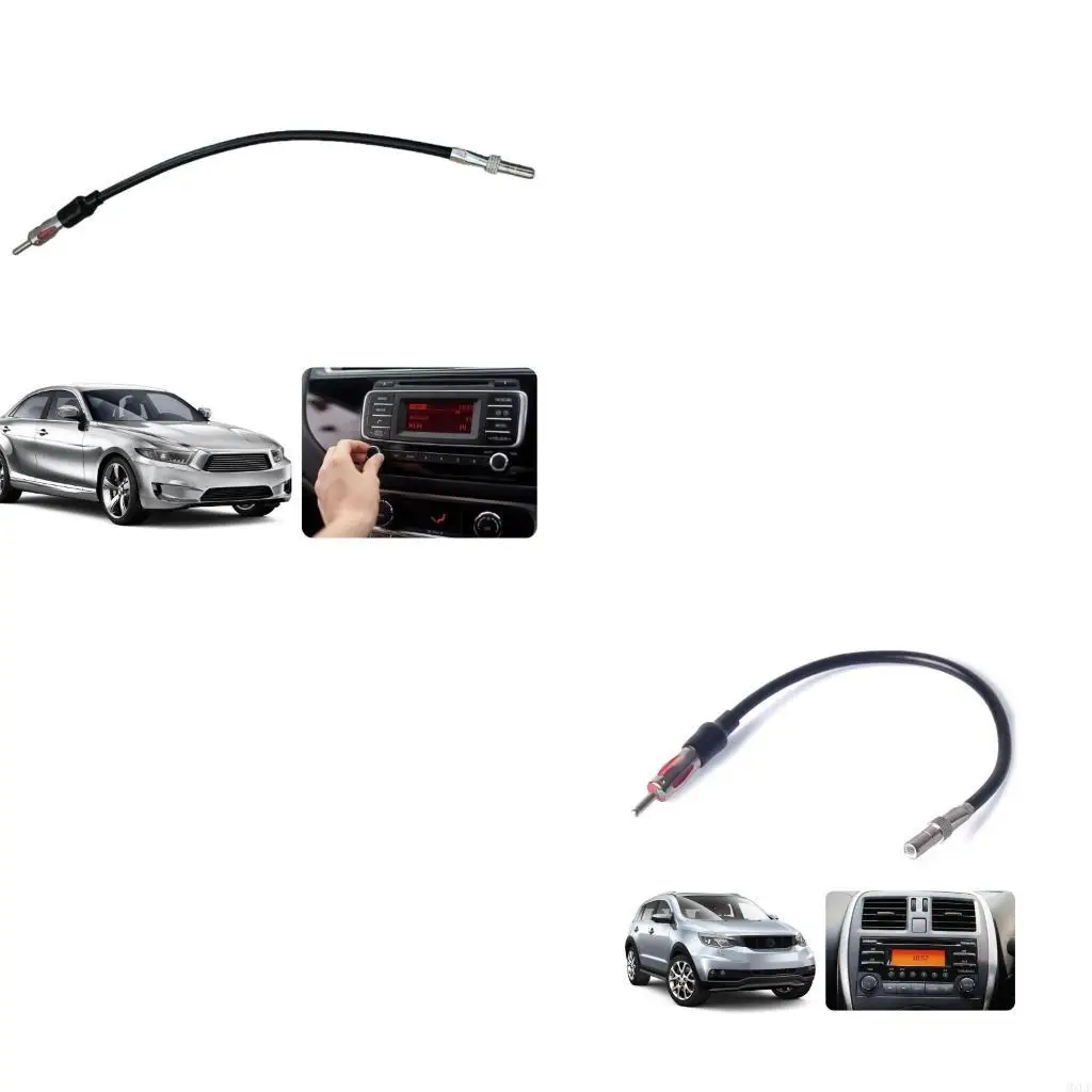 

Автомобильная стерео FM Адаптер Адаптер Канал Канал Радио -Адаптер до разъема DIN