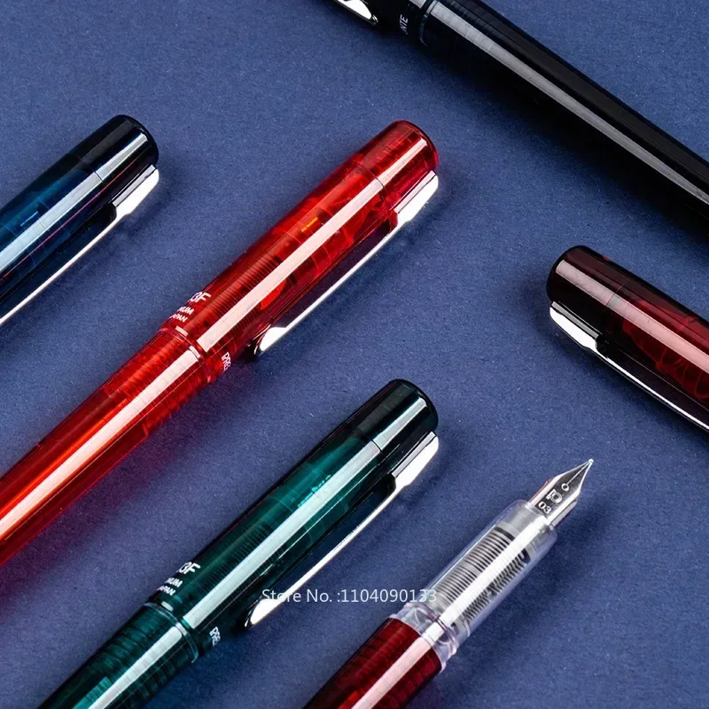 

Hot Original PLATINUM Fountain Pen PREFOUTE PPF-800 Resin 0.5mm Pen Nib Ink Student Writing Calligraphy Practice Business New Pe