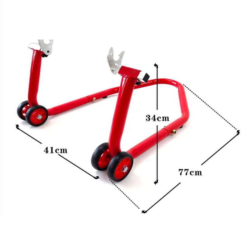 Strengthening The Mobile Support Frame For Motorcycle Rear Wheel Lifting And Maintenance Tools Display Of Parking Frame