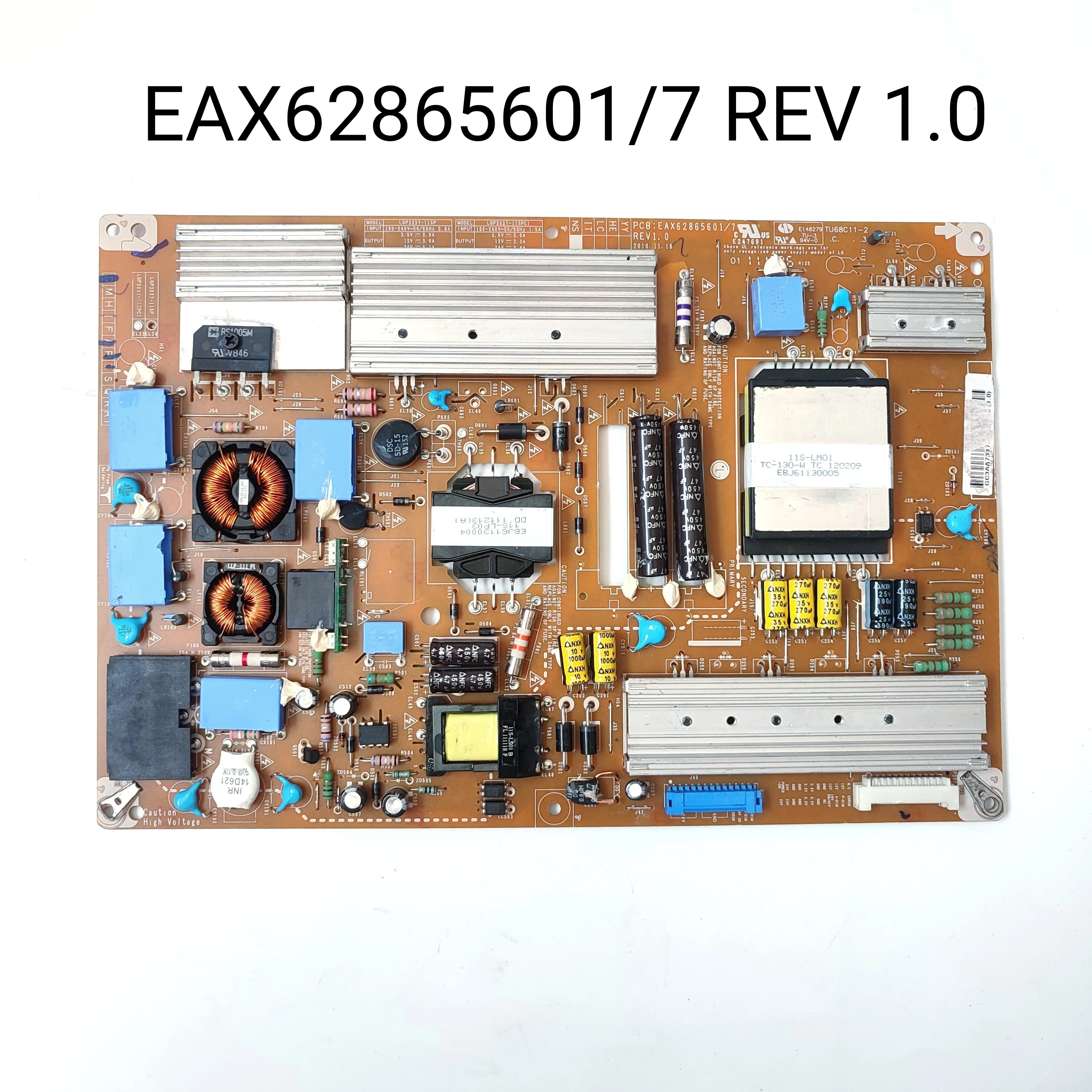 Genuine Original EAY62169402 EAX62865601/7 REV 1.0 Power Supply Board for 32LV2500-UA 32LV2500 32LV2500-UG 32LV3500 EAX62865601