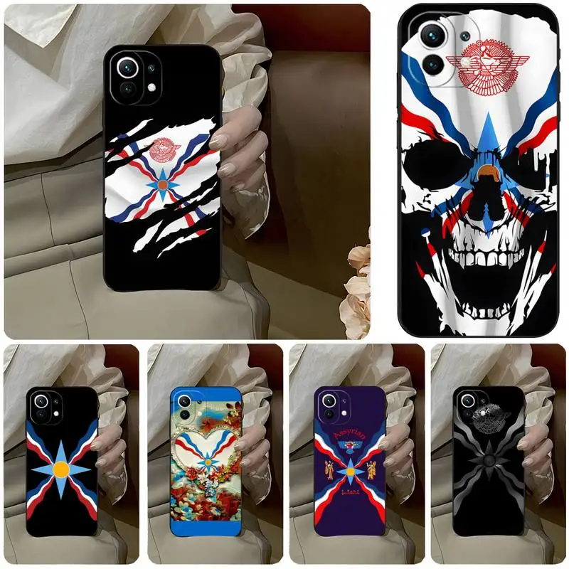 Assyria Australia Flag Assyrian Phone Case For Xiaomi Mi 12 12Pro 11T 11 11i 11x 9t 10t Redmi 9 8 Poco M3 Pro X3 Nfc F3 Cover