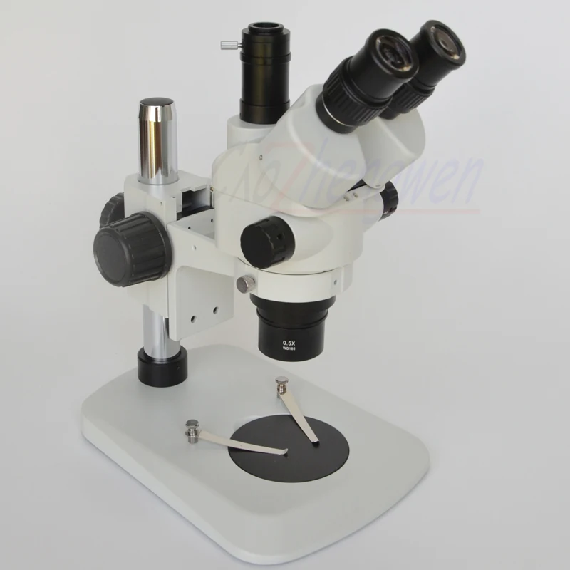 

FYSCOPE 7X-45X 3.5X-90X Pillar Sector Base Simul Focal Trinocular Stereo Zoom Microscope Motherborad repair Microscopio