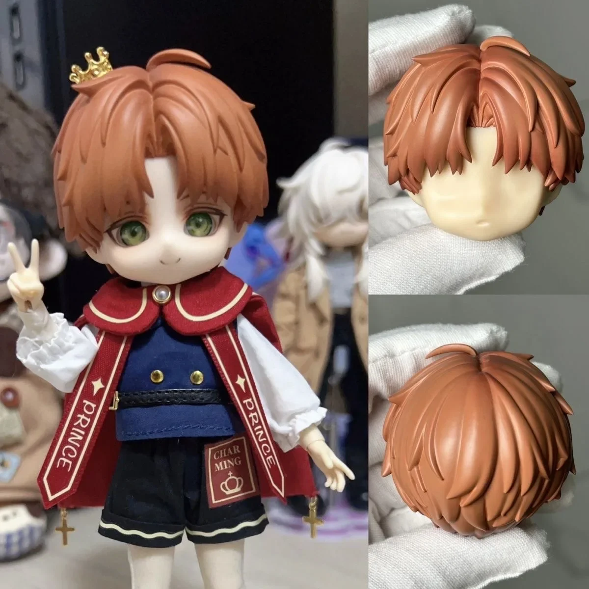 Jesse Ob11 Ob22 GSC Hair Head Light and Night Customized Product Anime Game Cosplay Toy Accessories Free Shipping Items