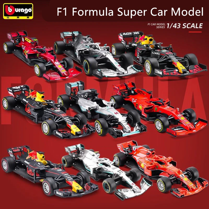 

Bburago 1:43 F1 Red Bull Racing RB15 RB16B 33# Max Verstappen 11# Sergio Perez Formula One Simulation Alloy Toys SuperCar Model