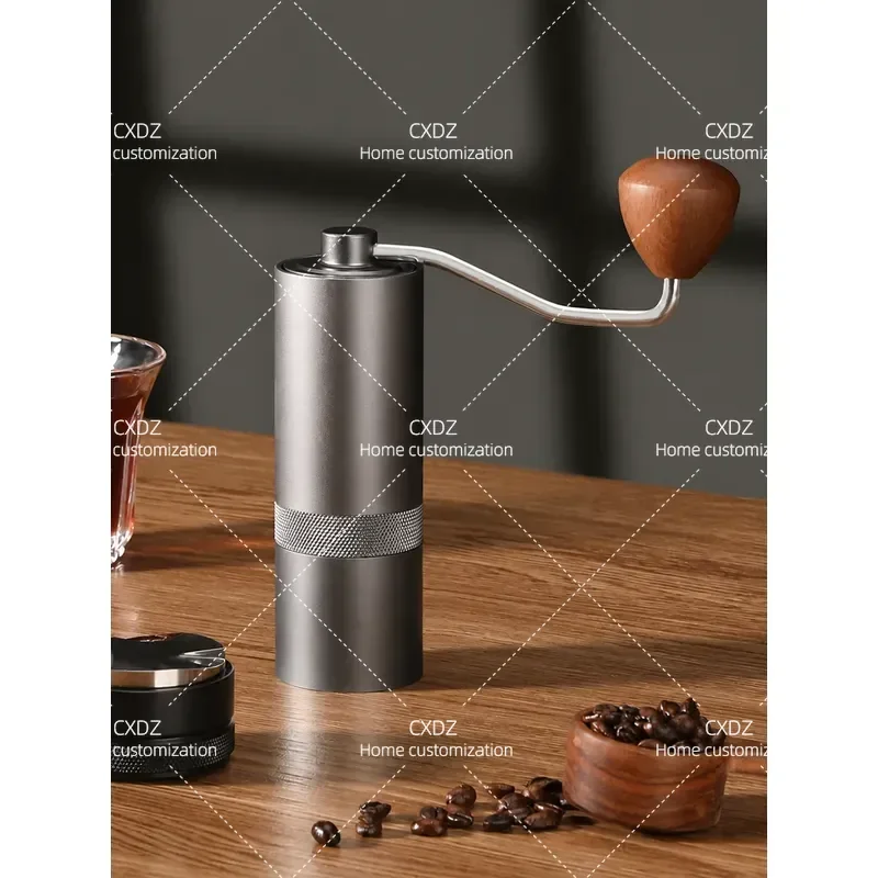 Portable Manual Coffee Bean Grinder Hand Crank Mill