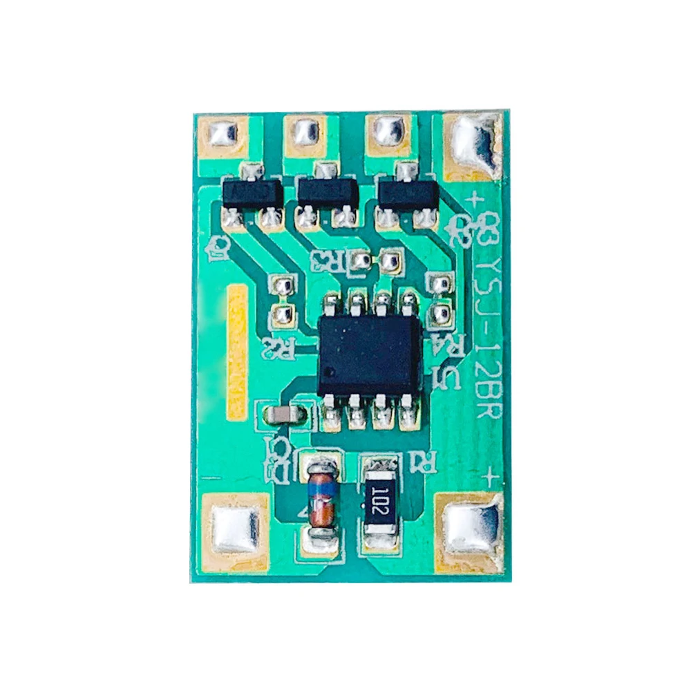 3V 6V 12V Slow Breathing Light Module 3-way 300mAh Light with Slow Flashing Light Gradually on And Off Chip