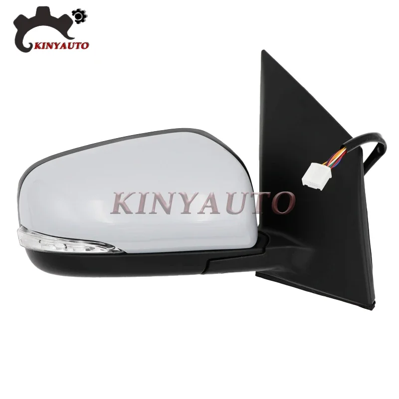 For Renault Koleos 12-16 Side External Rearview Rear view Mirror Assembly Assy INCL Lens Light Shell Frame Cover Holder