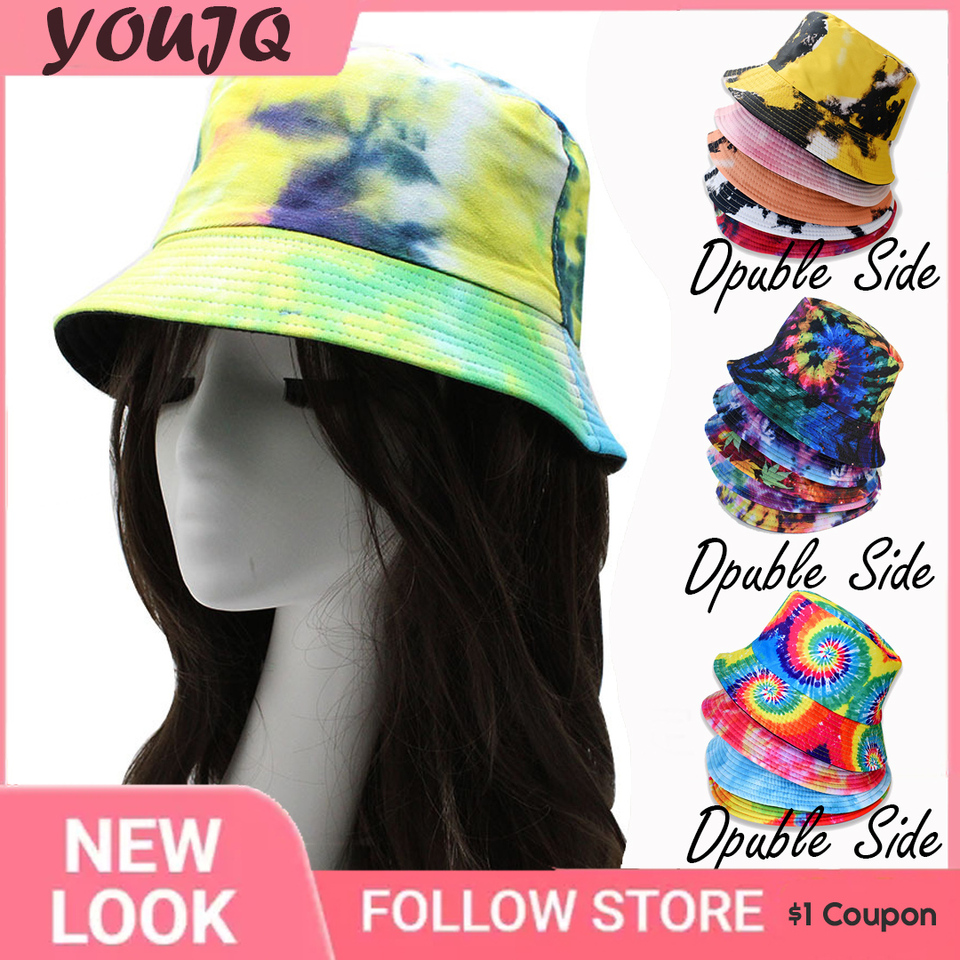  INS Street Graffiti Men's Bucket Hat Double-Sided Hip Hop Outdoor Women Caps Beach Sun Protect Fishing Unisex Bonnet Sombreros 