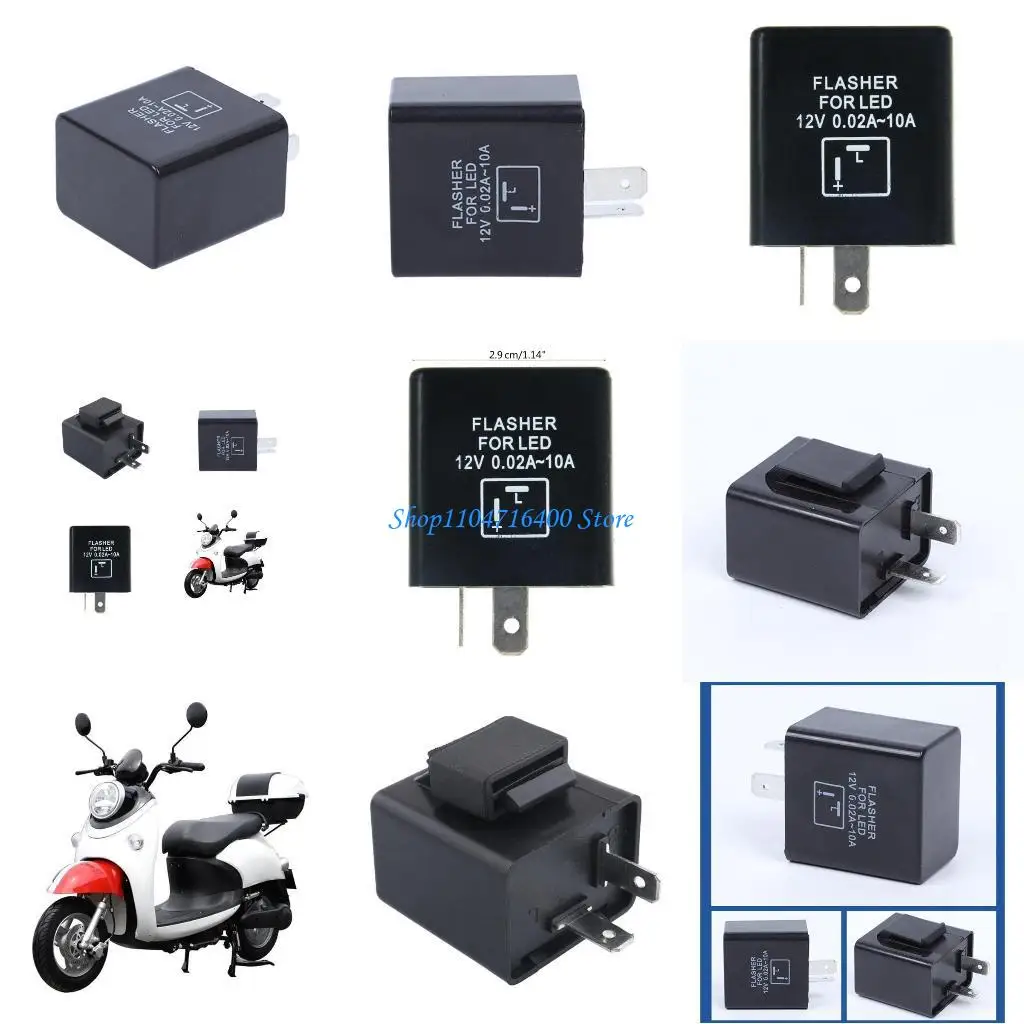 

Регулируемая светодиодная светодиодная мотоцикл Y1GD. Индикатор сигнала оборота Flash 2 -контакт 2 -контакт 12 В.