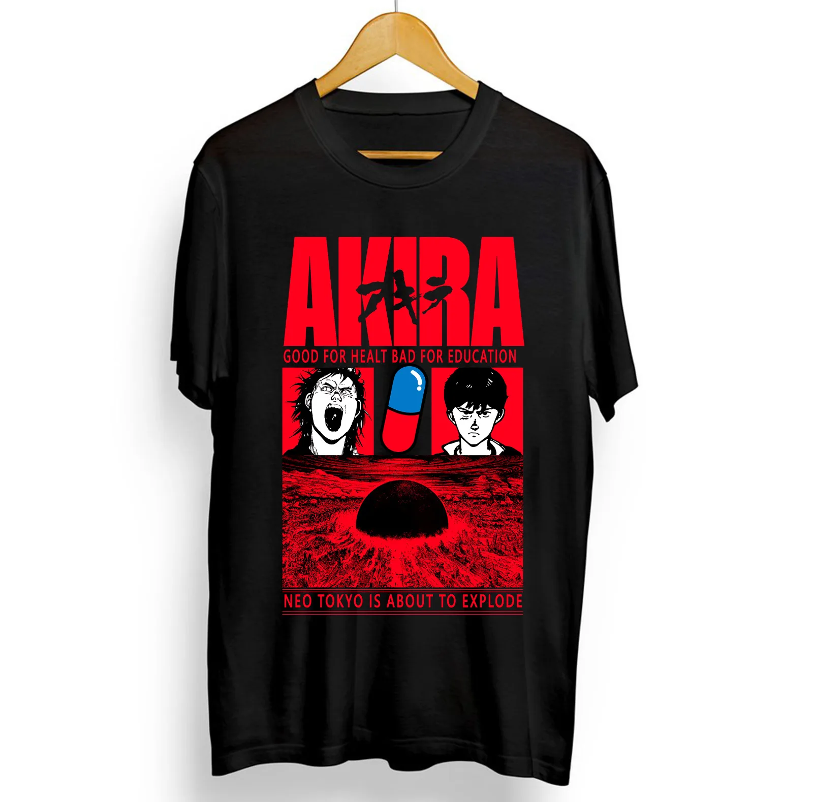 Anime Akira unisex T shirt manga neo tokyo is about to explode S 5 XL