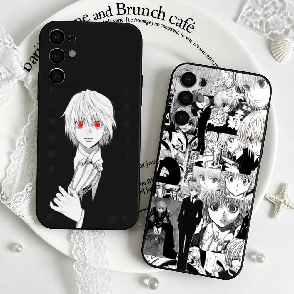 Kurapika Hunter x Hunter Phone Case Black Silicone Soft For Samsung S25,S24,S21,S22,S23,S30,Ultra,S20,Plus,Fe,Lite