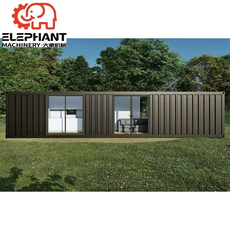 Modified Shipping House Prefabricated Movable Cabin Container Office Building 40HQ Prefab Container Module Modern Design CE