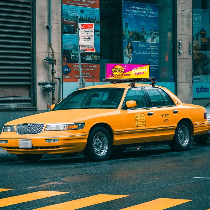 WIFI Taxi Top LED Display