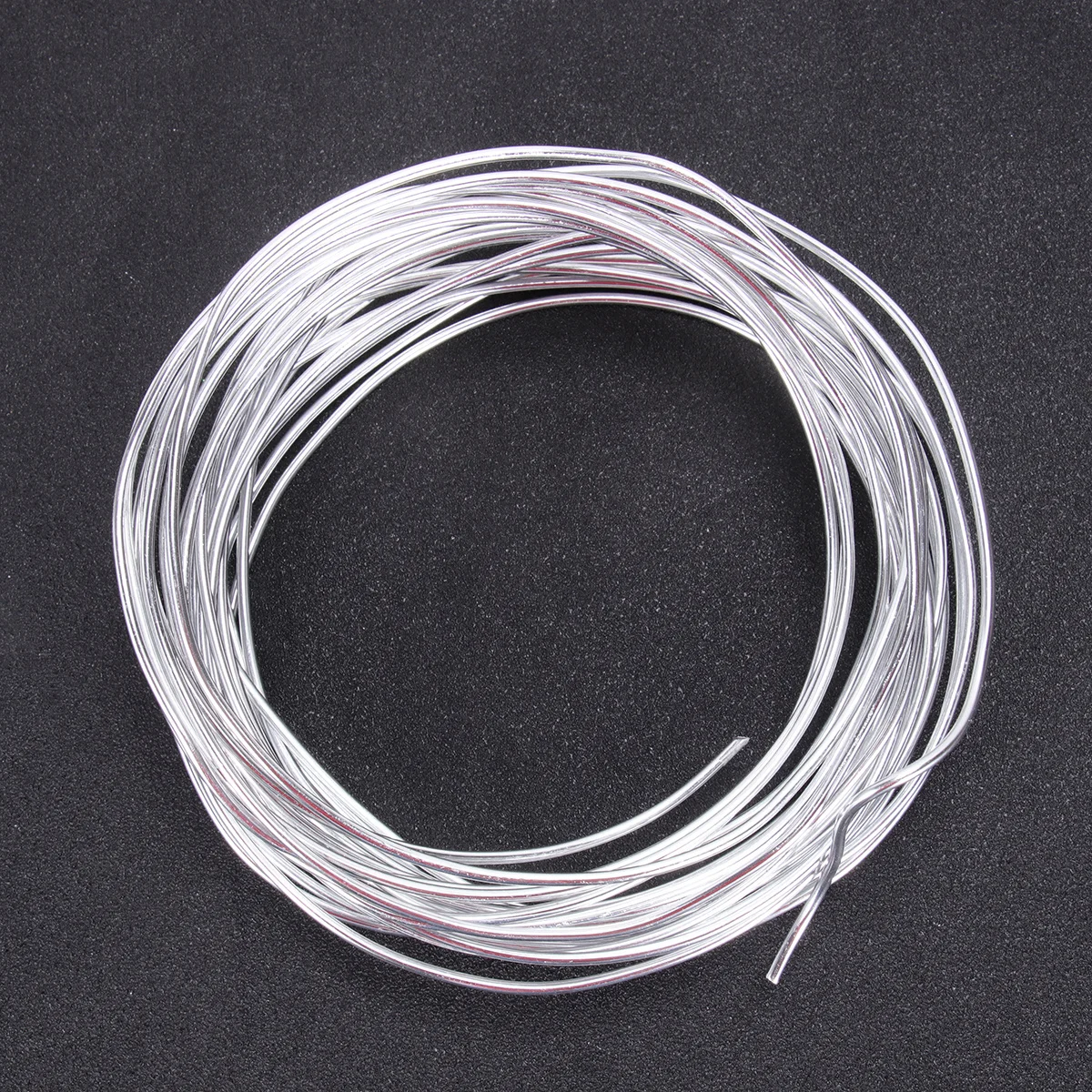 1 قطعة سلك حديد ناعم فضي 2 حجم ألومنيوم قابل للانحناء لإطار قالب ذاتي الصنع ملحق مرن مقاوم للصدأ بونساي #3