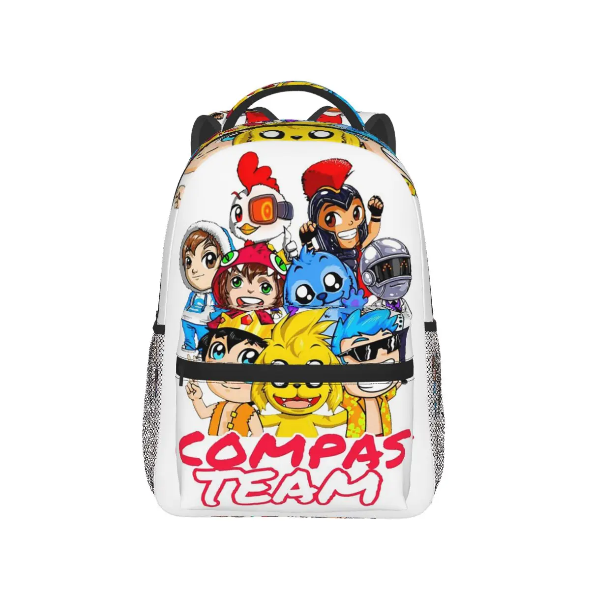 

Compas TEAM Backpack Hot Sale Daypack Large Capacity Boys Girls BookBag School Bag Shoulder Bags for Men Women