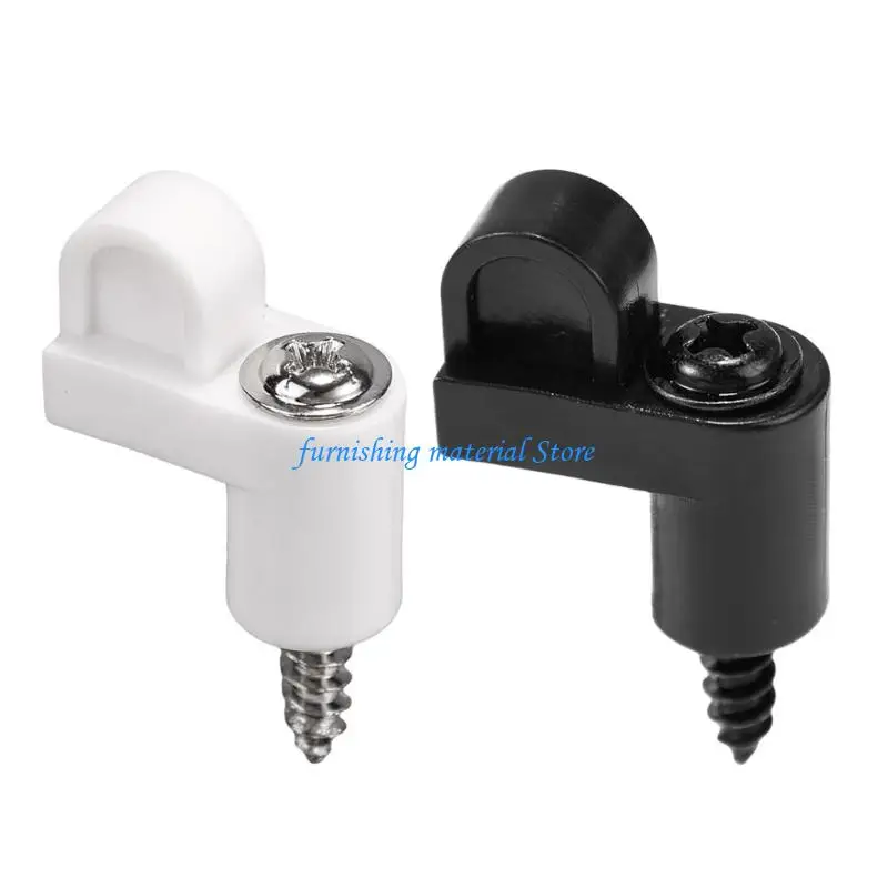 

Y5GD Strong Screen Retainer Clip 3/8 Inch 24Pcs Metal Screws Window Hardware