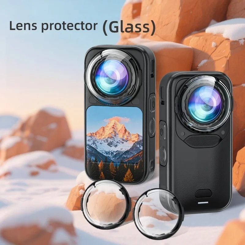Anoramic Optisches Glas-Schutzobjektiv für die Insta360 X6 Kamera – Detail 4