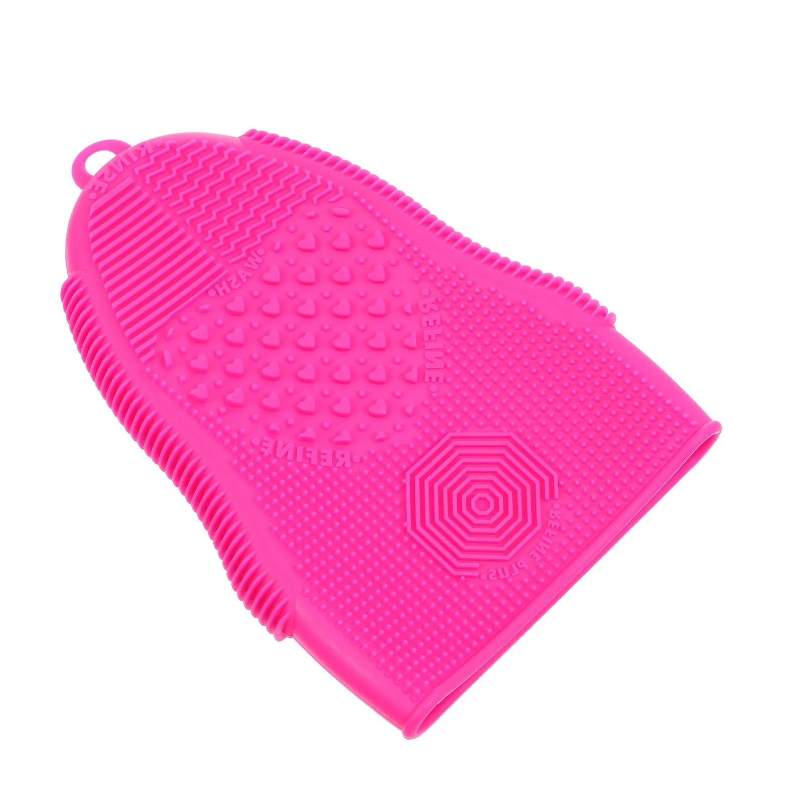 Almohadilla de limpieza de cepillo de silicona portátil, limpiador de herramientas de maquillaje, mano de obra fina duradera, fácil de llevar para uso doméstico en salón