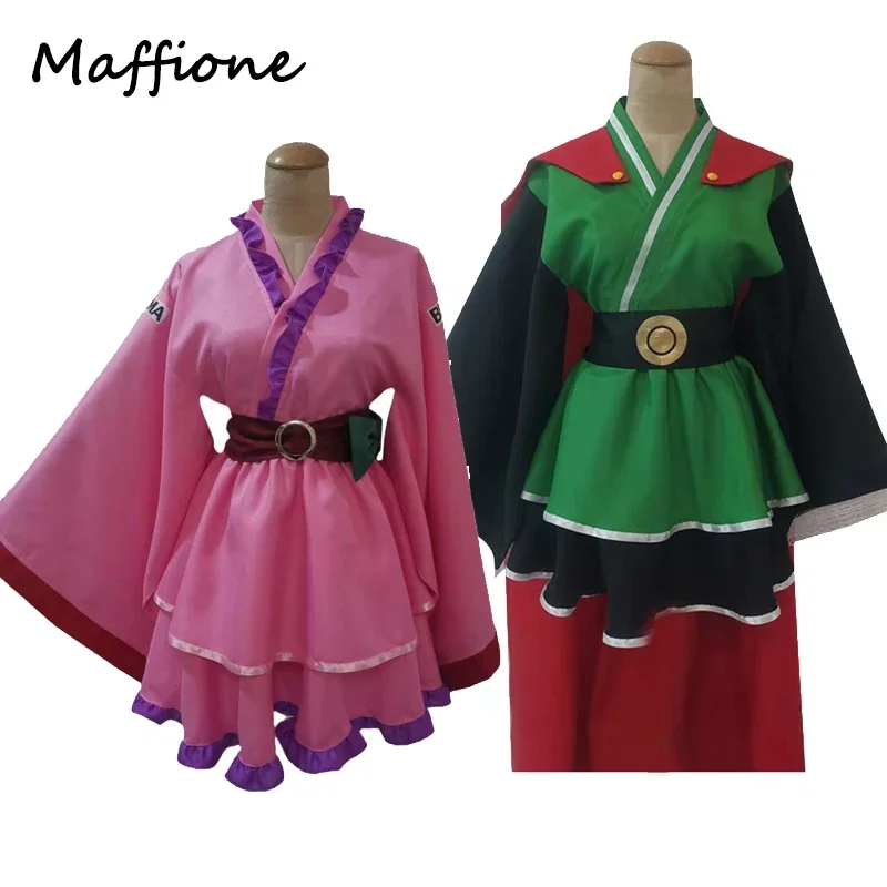 Son Gohan Cosplay Anime Costume Ball Bulma Role Play Women Lolita Dress Belt Outfits Girl Halloween Carnival Party Disguise Suit