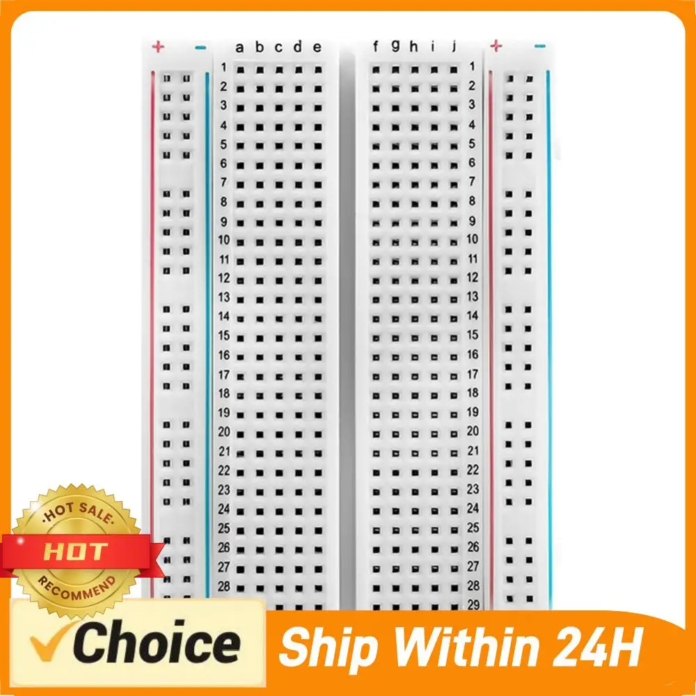Spliceable Universal Experiment Boards 400 Point Circuit Boards MB-102 Develop DIY Kit  for Circuit Assembly and Commissioning