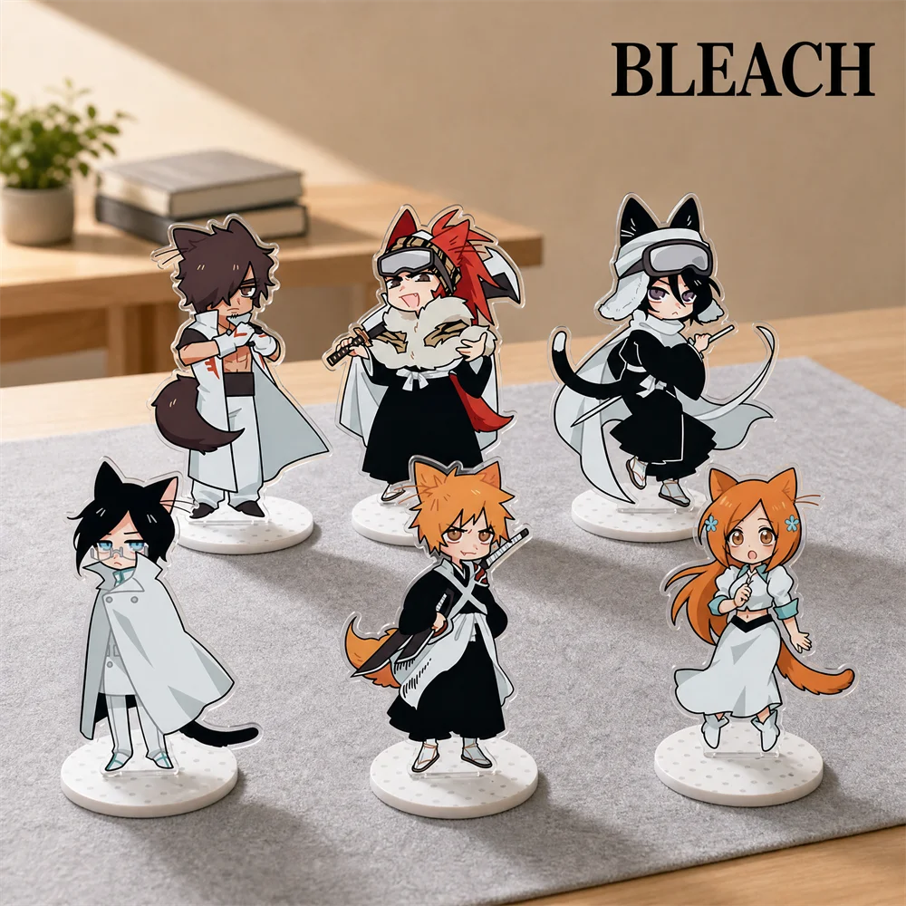 Anime Bleach: Thousand-Year Blood War 10cm Acrylic Stand Tabletop Decorations Accessories Decor Gifts Exquisite Product Keychain