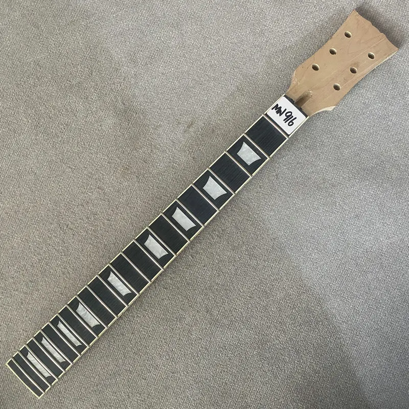 

MN916 ‌22-Fret LP Electric Guitar Neck (3+3 Tuners) – Maple/Rosewood – DIY Replacement Parts for Les Paul Style Guitars