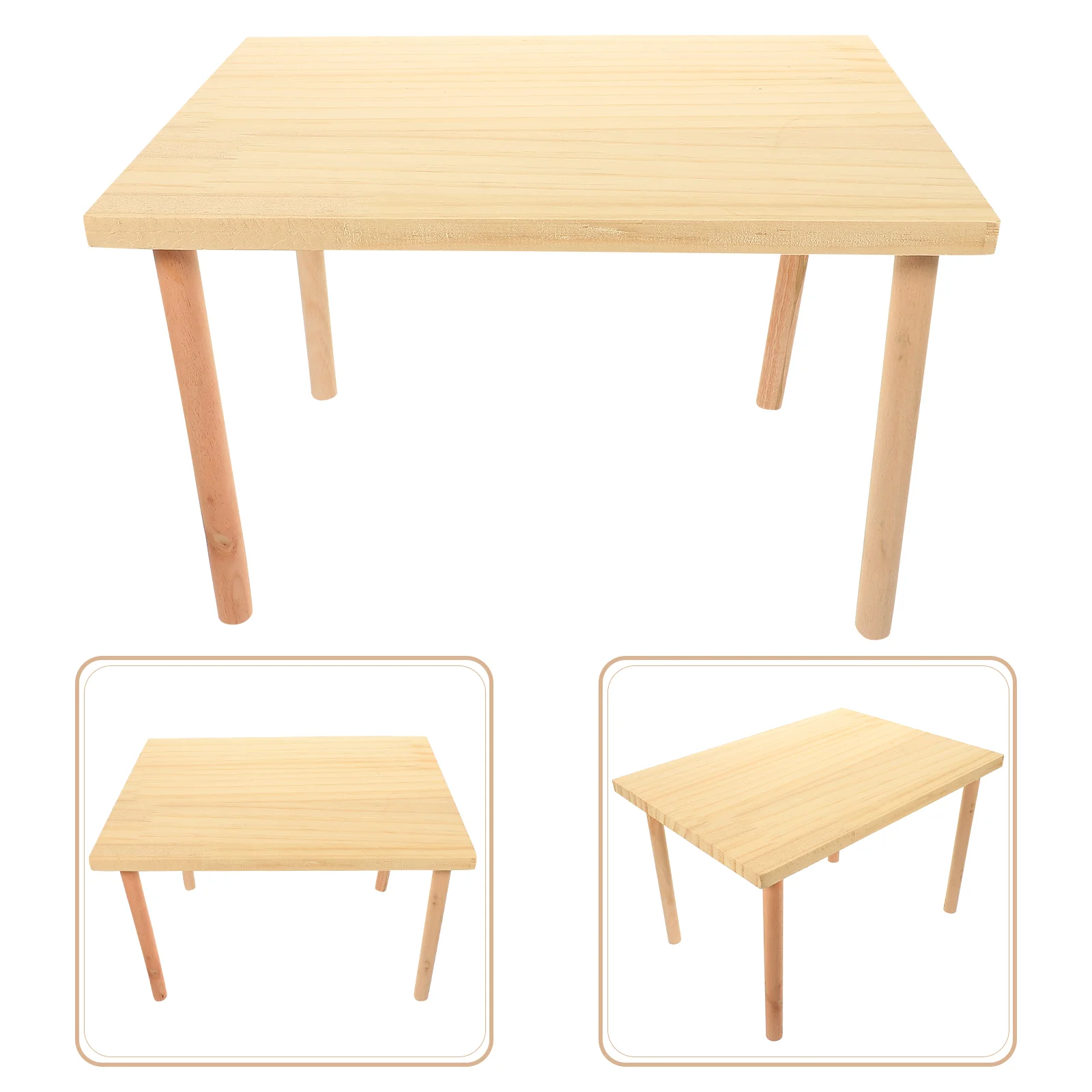 

Wooden Hamster Platform 24 5x30cm Climbing Toy 18cm Height Cage Accessories Guinea Pig Chinchilla Play Set Wear Resistant Pet