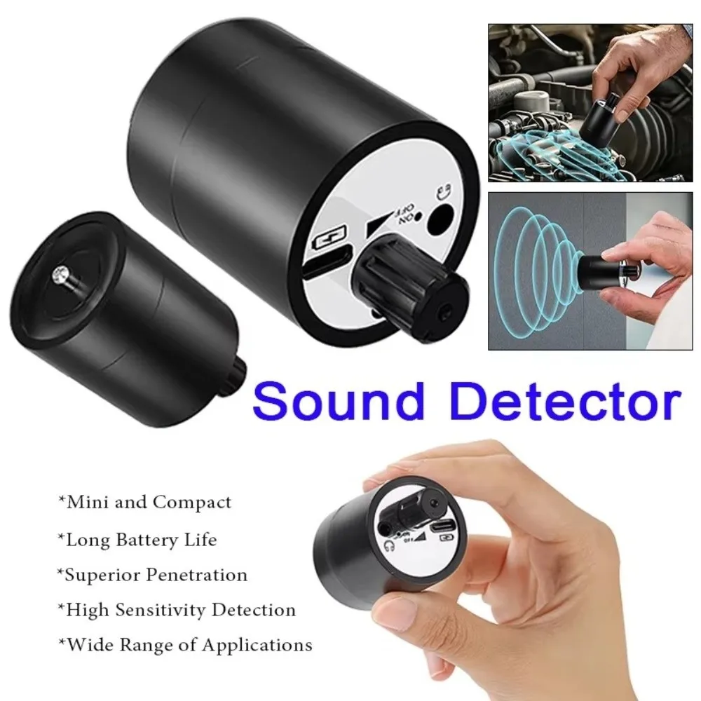 High Sensitive Water Leak Detector Professional Accuracy Water Mains Leak Detector Portable Practical