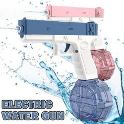 Pistola de agua blElectric de gel para niños, niñas y adultos, juguetes de pistola de agua, regalos ideales de verano para piscina, playa, juguetes de agua al aire libre