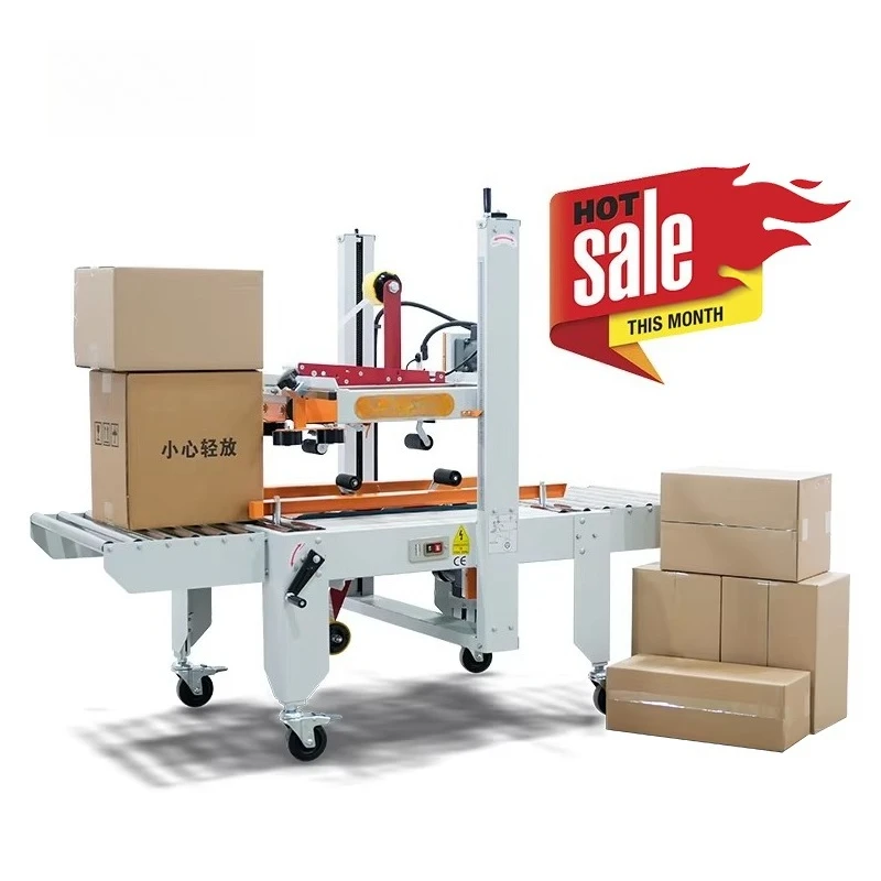 

Semi Automatic Case Sealer Semi-auto Tape Carton Box Sealing Machine Sealer