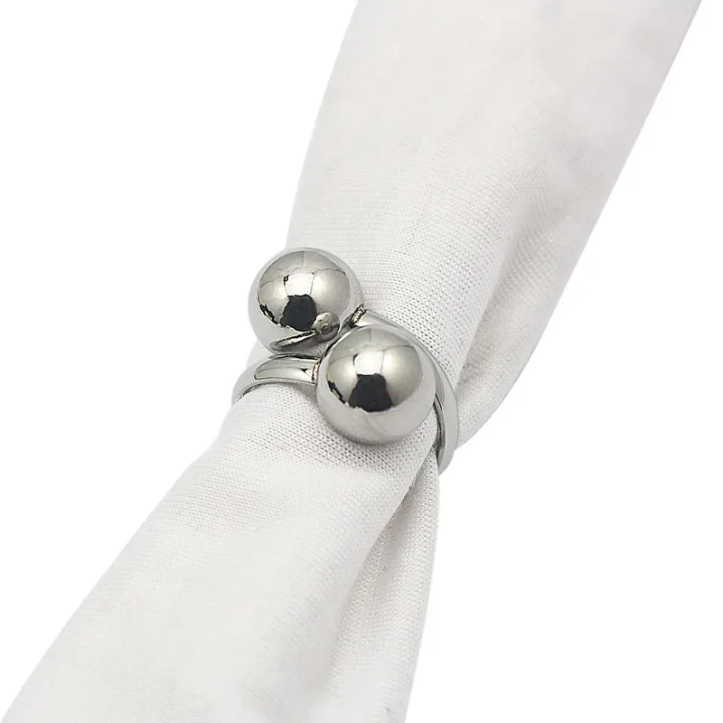 New 316L stainless steel beads rings for women jewelry Wholesale metal silver color fashion jewelry Ring