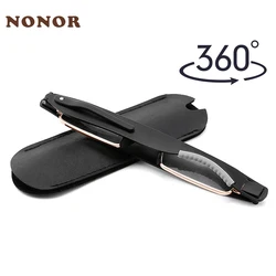 NONOR Portable Reading Glasses Men Women Mini 360 Degree Rotation Presbyopic Eyewear TR90 Folding Eyeglasses With Case