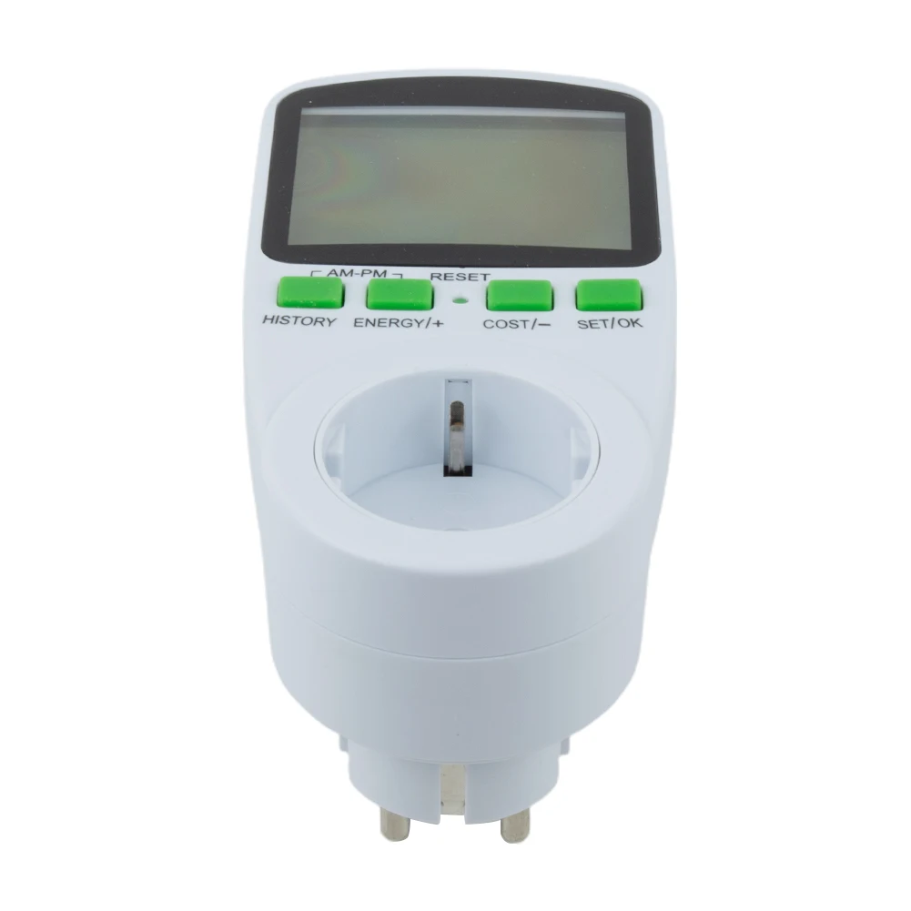 /Digital /Power /Meter 230V 16A Energy Cost Monitor With Backlight For For For Mini Solar PV System And Home Appliance Electrici