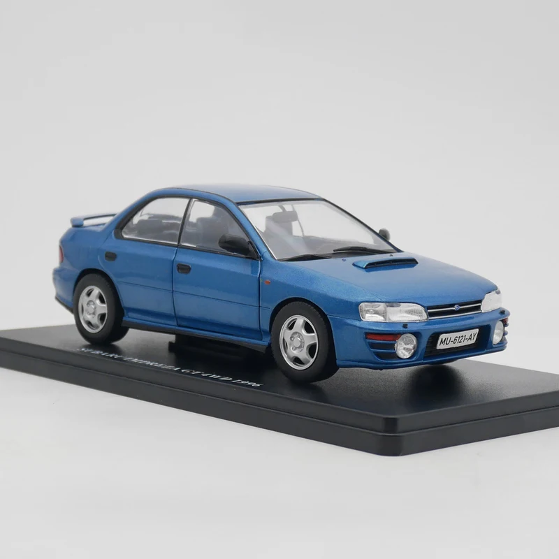 1:24 Scale SUBARU IMPREZA GT 4WD 1996 Rally Car Simulation Alloy Model Static Display Collectible Toy Gift Decoration Souvenir