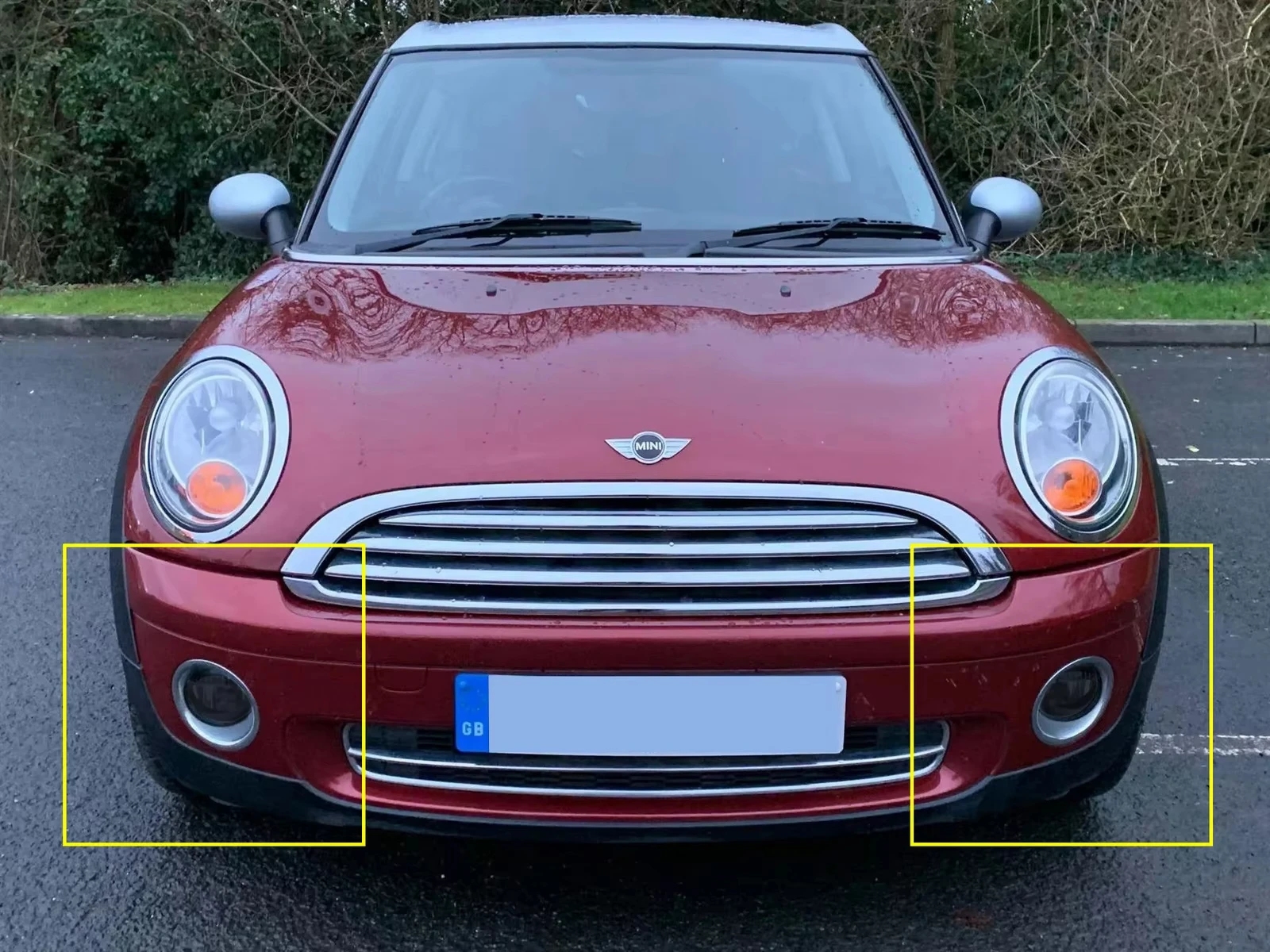 Für Mini Cooper R56 R57 Clubman R55 R58 R59 Front Nebel Tagfahrlicht Keine Glühbirnen L+R