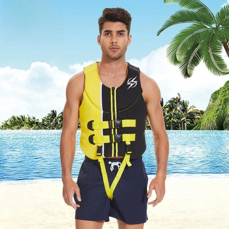 

Portable Fishing Life Jacket Children's Vest Style Survival Equipment Adult Boat Use High Floatancy Life Vest Outdoor Camping...