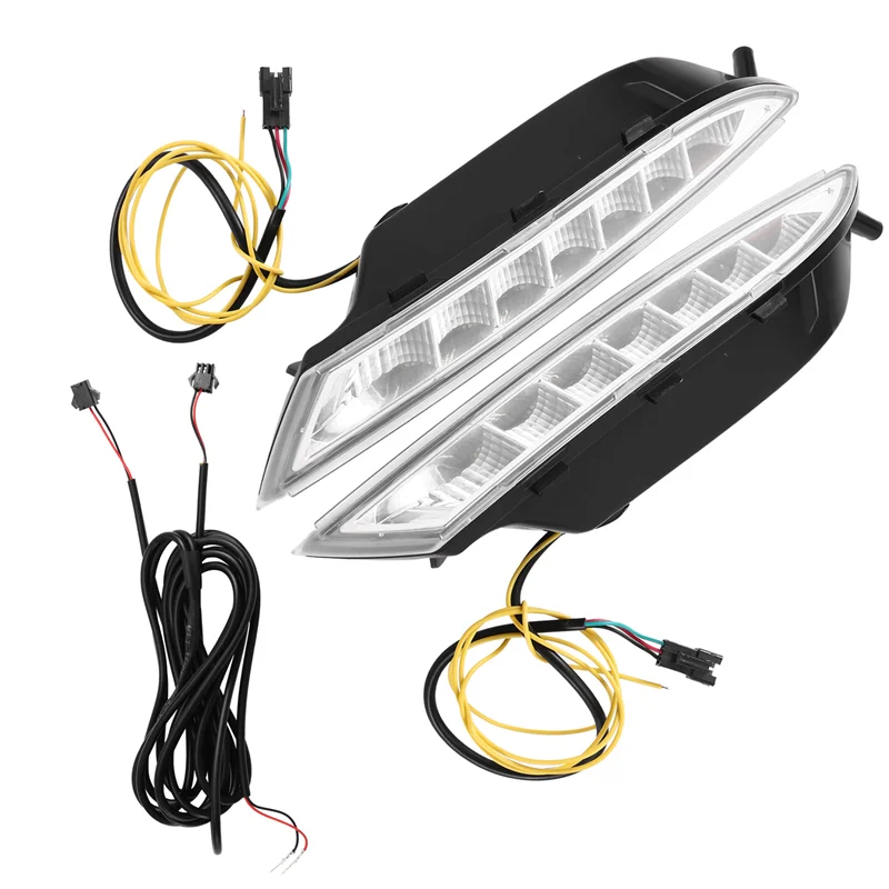 

AB16-LED DRL дневные ходовые огни противотуманные фары указатель поворота 12 В водонепроницаемый для автомобиля Scirocco 2008-2013