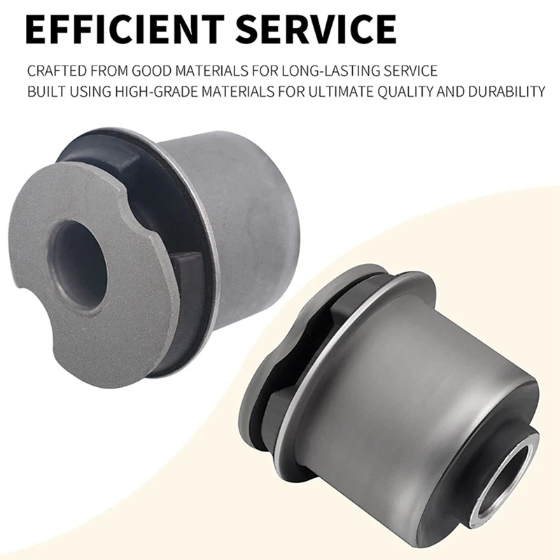 15773961 Front Differential Support Bracket Mount Frame Brace Axle Bushing for 2006-2010 Hummer H3 H3T 25872770 (2PCS)