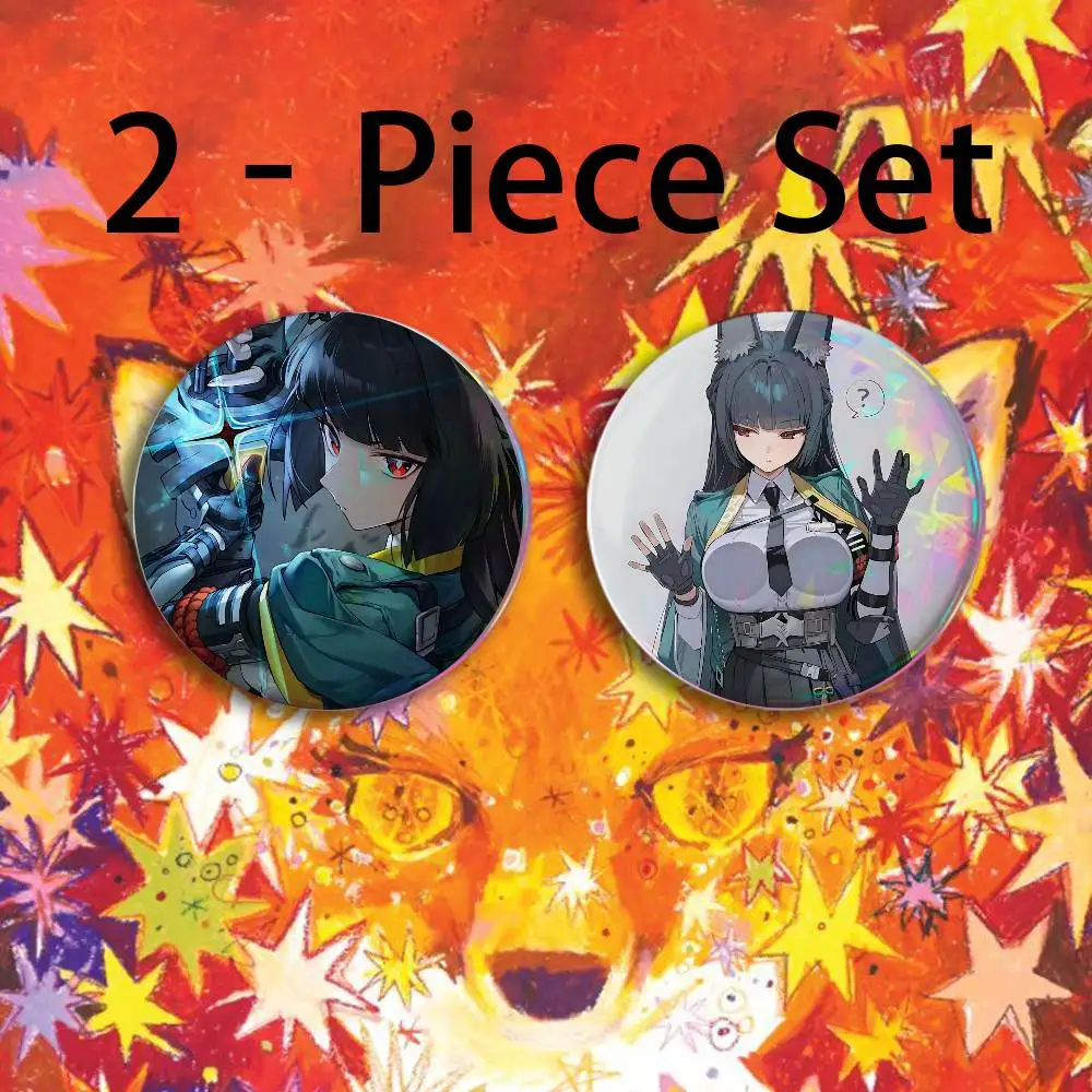 H-Hoshimi M-Miyabi Button Pin Single Pack Anime Merch for Ita Bags Badge Collectible Buttons